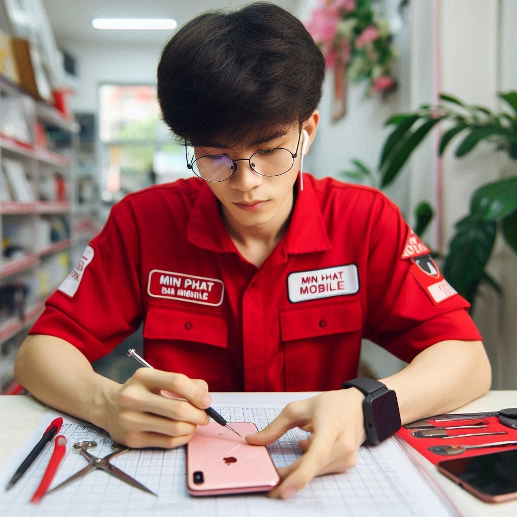 Nguyen nhan dien thoai iphone bi man hinh xanh - Sua chua dien thoai Minh Phat Mobile Bac Liêu 0979150456