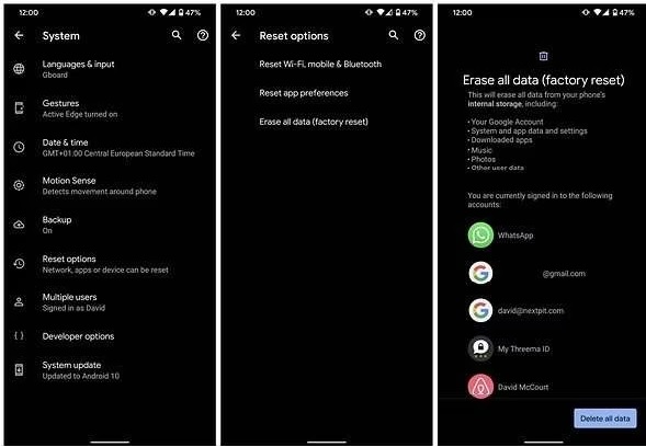 dat lai du lieu  goc cho android cua ban - Sua chua dien thoai Minh Phat Mobile Bac Lieu 0979150456 web https://kenhkienthucmeovat.com dia chi 67c/10 Lo Tra Van, Khom 1, Phuong 1, tp. Bac Lieu, Bac Lieu