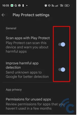 3 Tat Google PlayProtect - Sua chua dien thoai Minh Phat Mobile Bac Liêu 0979150456