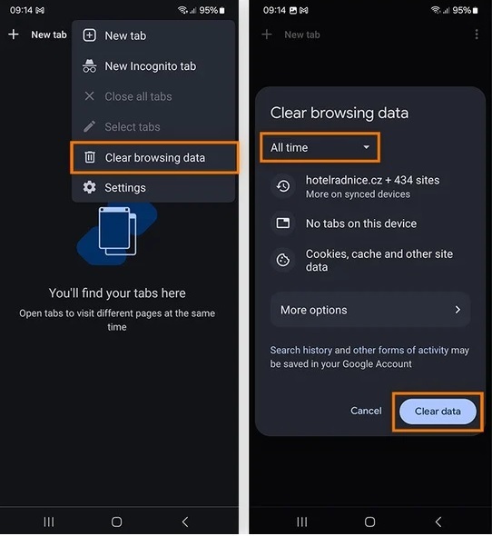 Xóa dữ liệu duyệt web - Sua chua dien thoai Minh Phat Mobile Bac Lieu 0979150456 web https://kenhkienthucmeovat.com dia chi 67c/10 Lo Tra Van, Khom 1, Phuong 1, tp. Bac Lieu, Bac Lieu